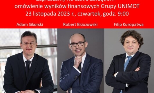 Spotkanie z Zarządem 23 listopada 2023 r.