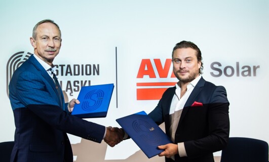 Energia z fotowoltaiki AVIA Solar zasili Stadion Śląski